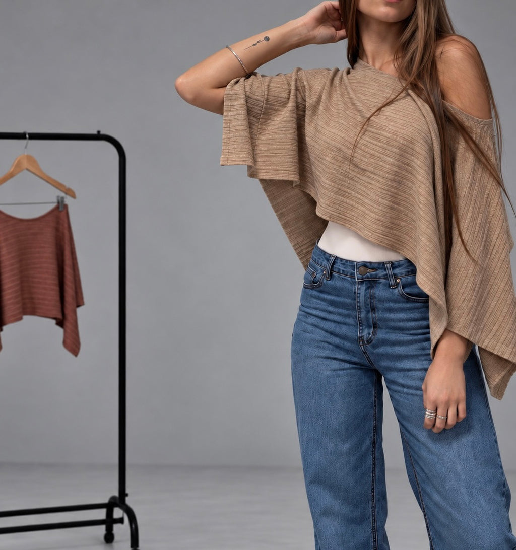 PONCHO CAPRI