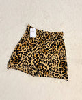 Short animal print